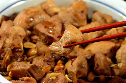 Poulet à la citronnelle et au gingembre, pour le nouvel an chinois.