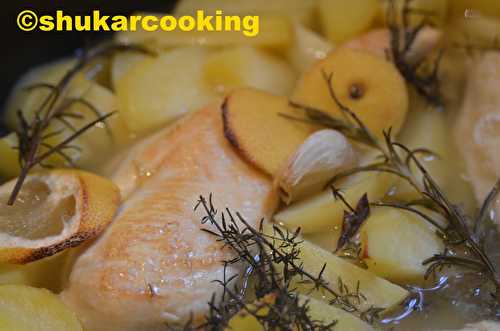 Poulet au citron - Shukar Cooking