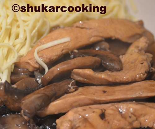 Poulet au gingembre - Shukar Cooking