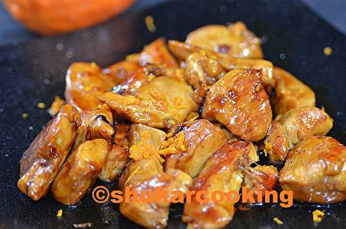 Poulet sauce à l’orange - Shukar Cooking