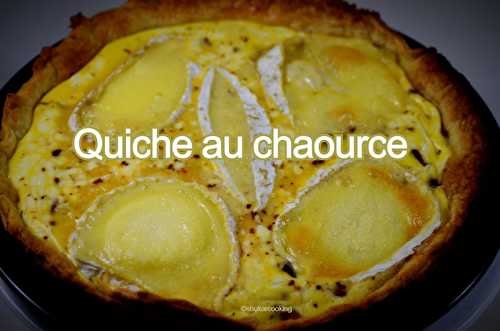 Quiche au chaource