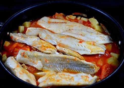Ragoût de poisson aux tomates et aux pommes de terre - Shukar Cooking