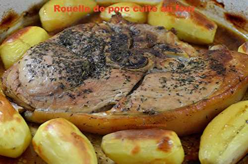 Rouelle de porc cuite au four