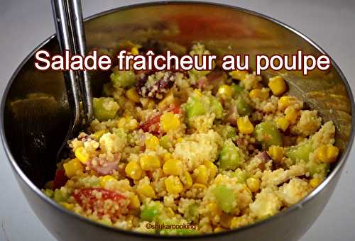 Salade fraîcheur au poulpe