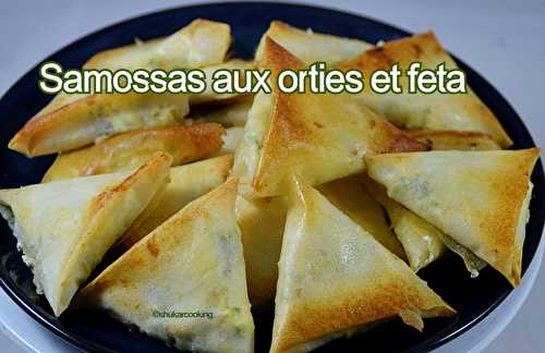 Samossas aux orties et feta