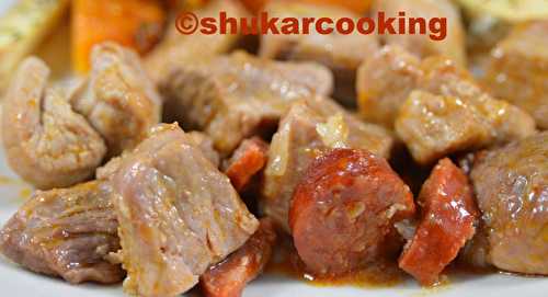 Sauté de porc au chorizo - Shukar Cooking