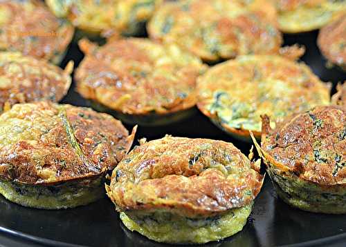 Soufflés légers aux épinards et au comté