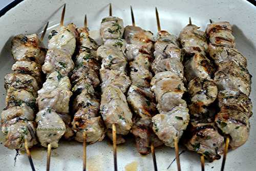 Souvlaki de porc