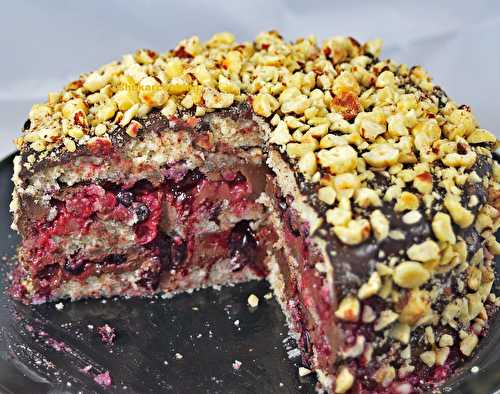 Succès au chocolat et aux fruits rouges