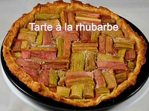 Tarte à la rhubarbe