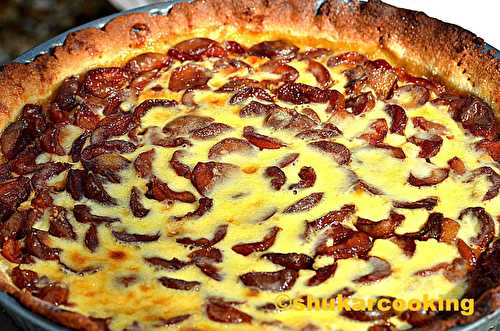 Tarte alsacienne aux mirabelles