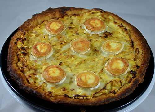 Tarte au chou-doux et fromages