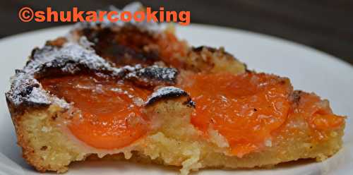 Tarte aux abricots à la crème d’amande - Shukar Cooking
