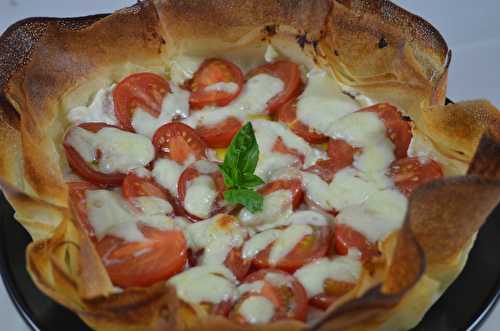 Tarte brick à la tomate