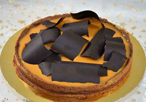 Tarte caramel beurre salé de Quincampoix