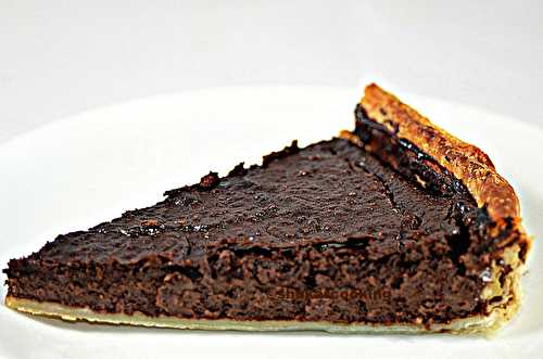 Tarte chocolat comme un cheesecake