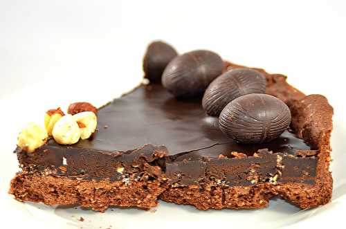 Tarte chocolat noisette pour Pâques - Shukar Cooking