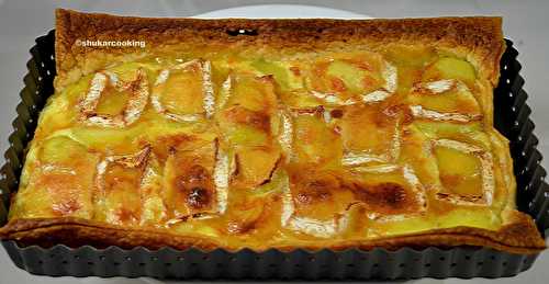 Tarte Normande Neufchâtel, pommes de terre