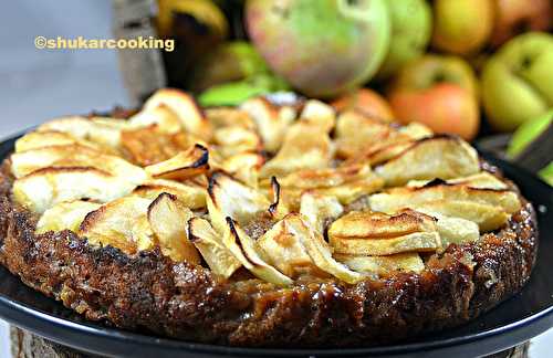 Tarte pommes-pommes châtaigne - Shukar Cooking