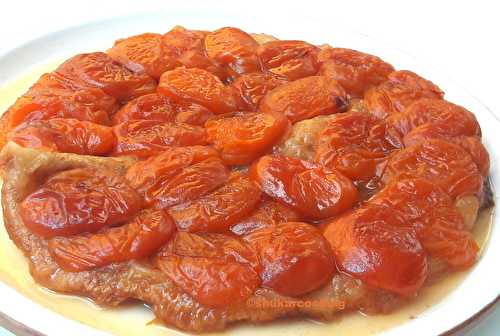 Tatin aux abricots