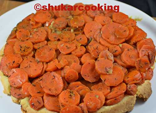 Tatin aux carottes - Shukar Cooking