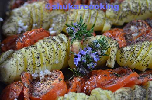 Tian tout simple aux tomates et pomme de terre