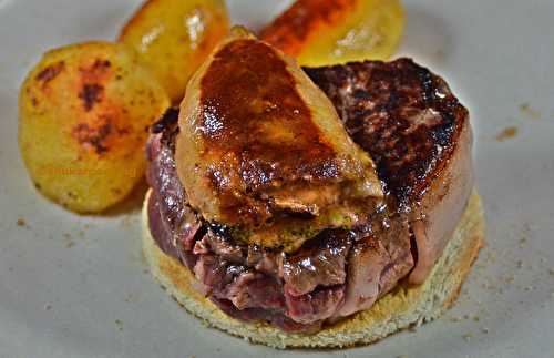 Tournedos Rossini sur canapé