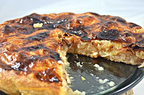 Tourte sucrée aux pommes