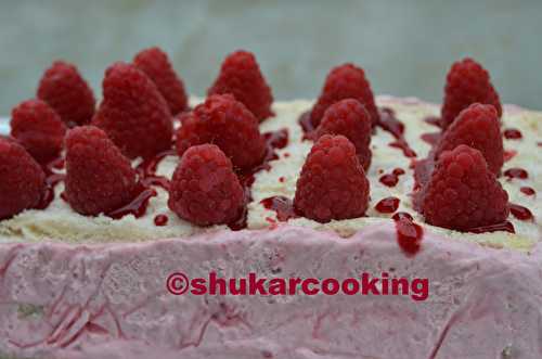 Vacherin à la framboise