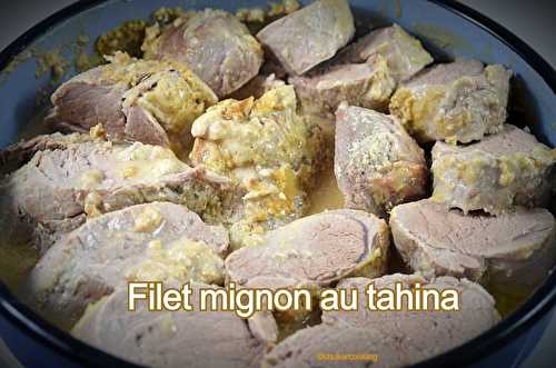 Filet mignon au tahina