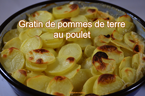 Gratin de pommes de terre au poulet