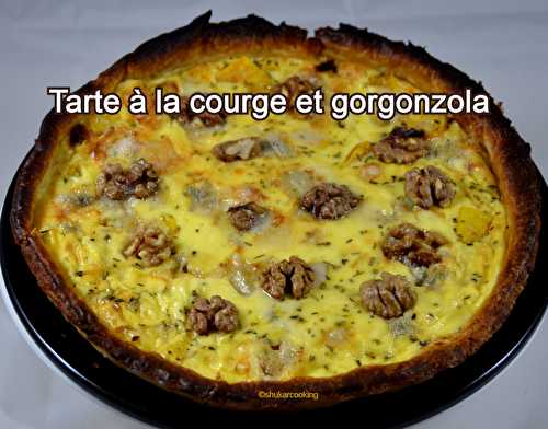 Tarte à la courge et gorgonzola