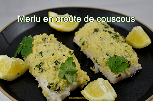 Merlu en croûte de couscous