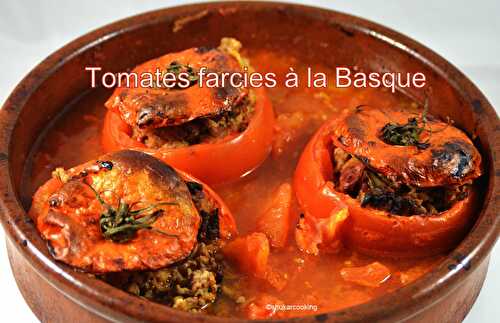 Tomates farcies à la Basque  - Shukar Cooking