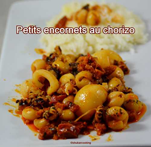 Petits encornets au chorizo