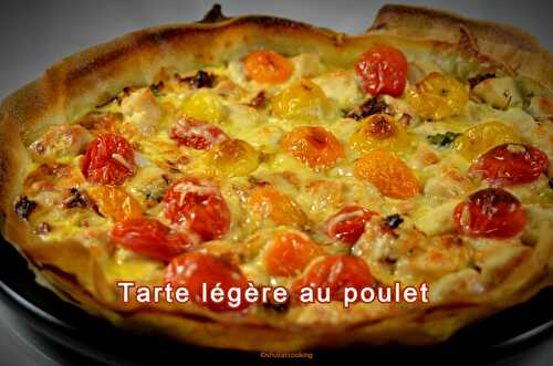 Tarte légère au poulet