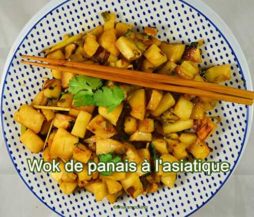 Wok de panais à l’asiatique