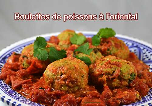 Boulettes de poisson à l’oriental