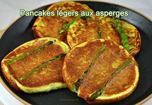 Pancakes légers aux asperges
