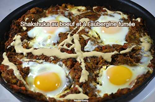 Shakshuka au bœuf et à l’aubergine fumée de Yotam Ottolenghi