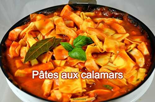 Pâtes aux calamars