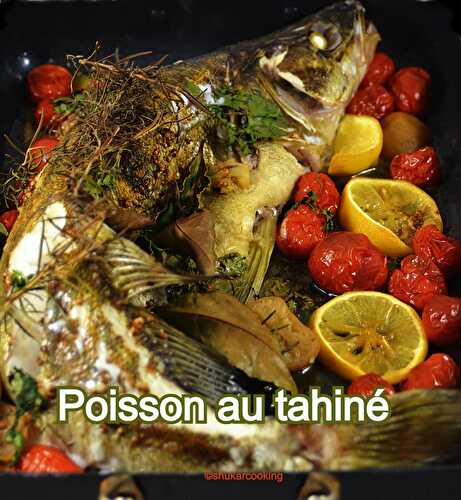 Poisson au tahiné