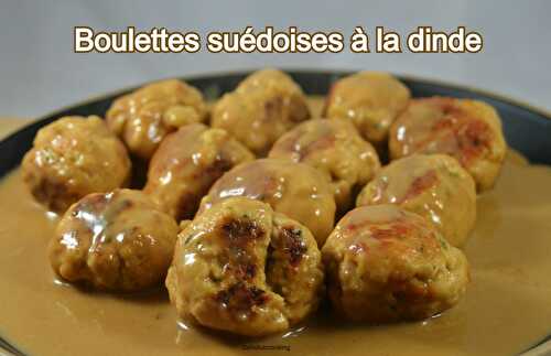 Boulettes suédoises à la dinde ww