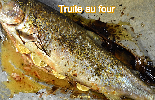 Truite au four