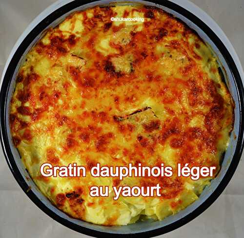 Gratin dauphinois léger au yaourt WW