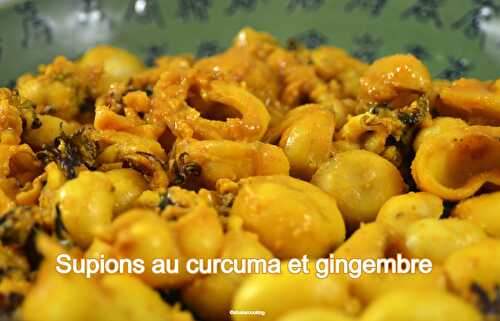 Supions au curcuma et gingembre