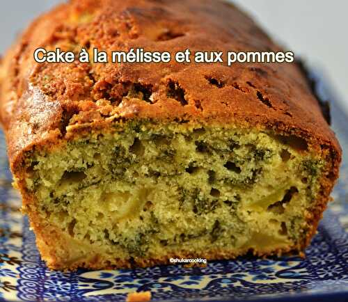 Cake à la mélisse et aux pommes