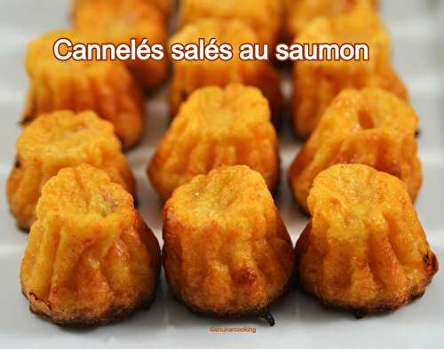 Cannelés salés au saumon