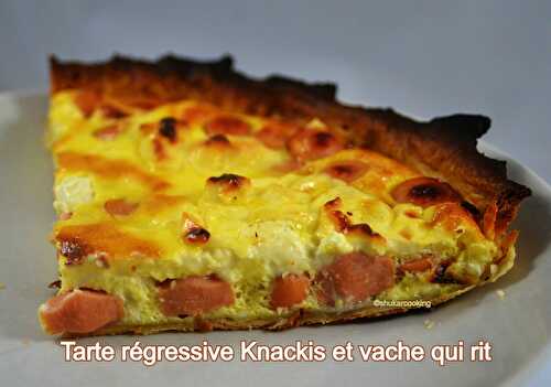 Tarte régressive Knackis et vache qui rit