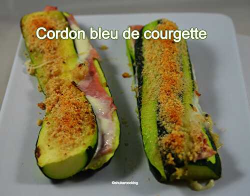 Cordon bleu de courgette